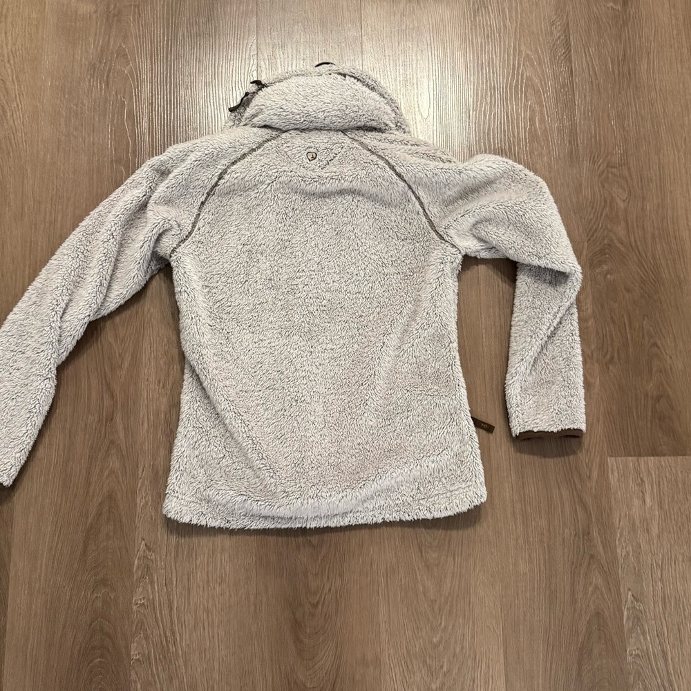 Kuhl Jacket Womens size medium Born in The Mountains Flight Fleece Zip in Hoodie - Picture 2 of 4